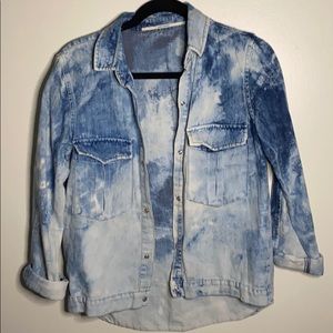Tie Dye Denim Jacket